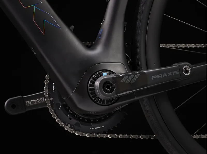 Trek Domane+ SLR 6 105 Di2 Electric Road Bike 2025 in Matte Deep Smoke Black-7